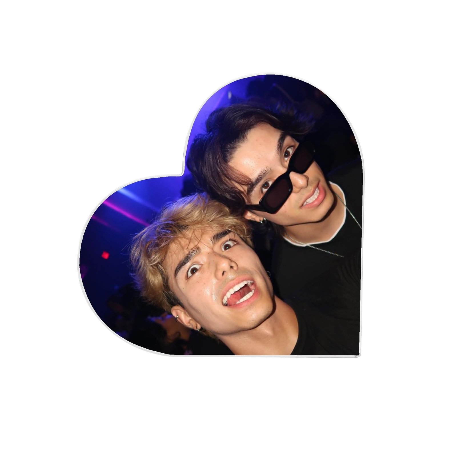 Featured image for 'Heart Shaped Christmas Acrylic Keepsake Ornament Personalized Gift'